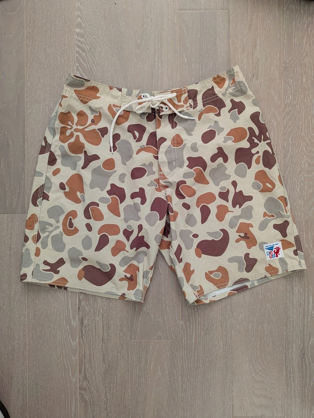 Men's Camo Swim Board Shorts